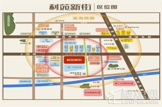 上海路金街交通图